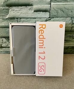 新品未使用 SIMフリー Xiaomi Redmi 125G XIG03 ミッドナイトブラック UQ一括購入品