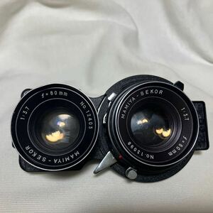 1円〜スタート Mamiya sekor 80mm f/3.7 マミヤ 二眼レフ フイルムカメラ レンズ