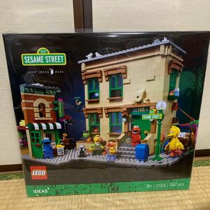 新品　LEGO レゴ アイデア セサミストリート 123番地 21324