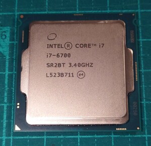 【intel】 Core i7-6700 3.4GHz　動作確認済み