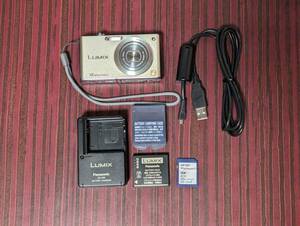 Panasonic LUMIX DMC-FX40 パナソニック ルミックス デジタルカメラ 動作確認済み 中古