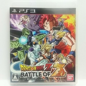 PS3　ドラゴンボールZ BATTLE OF Z　　[送料185円～ 計2本まで単一送料同梱可(匿名配送有)]