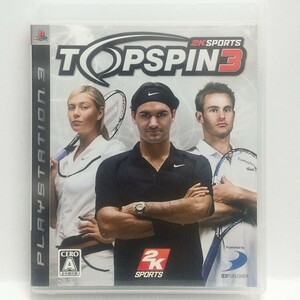 PS3 Topspin 3 TOP SPIN 3 [ postage 185 jpy ~ total 2 ps till single one postage including in a package possible ( anonymity delivery have )]