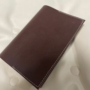  book cover original leather Brown chocolate color 
