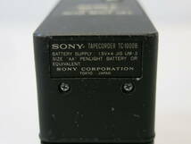 ■SONY カセットコーダー ポータブルテープレコーダー TC-1000B ジャンク品■3N45_画像9