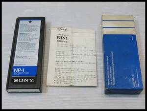 ■SONY BATTERY PACK NP-1 バッテリー 未確認■3N118