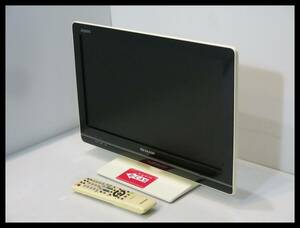 ■SHARP AQUOS LC-19K5-W 19V型 液晶テレビ■3N08