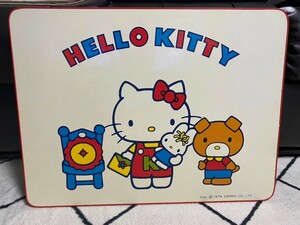  Hello Kitty Sanrio that time thing Showa Retro folding table ( representative exhibition )