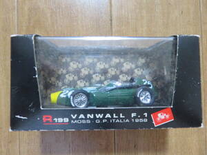  Formula car, former times is such shape! 1/43 scale Blum Van wall F1 1958 year Italy GP sterling * Moss unopened contents is beautiful goods 