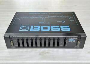 即決 BOSS RGE-10 グライコ graphic equalizer 日本製 EQ