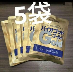 【5袋セット】太田胃散 バイオゴッド ゴールド 5袋 たもぎ茸 高濃縮エキス エルゴチオネイン