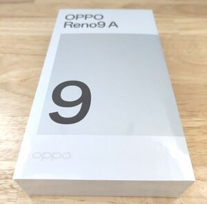 OPPO Reno 9A 新品・未開封・シュリンク付 Ymobile版 一括購入済 白ロム SIMフリー　送料無料　即日発送