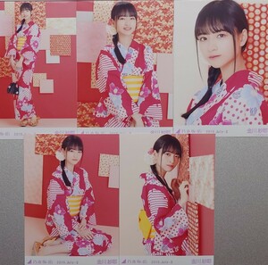 金川 紗耶『2019 浴衣』(2019.July-II) 乃木坂46 生写真5枚コンプ