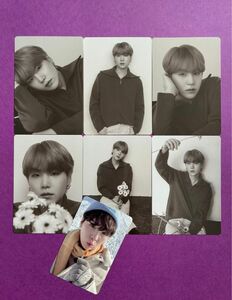 BTS POP-UP MONOCHROME ミニフォト　SUGA ユンギ　コンプリート