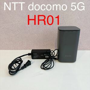 NTTドコモ ホームルーター HR01 Wi-Fiルーター 4G 5G Wi-Fi 