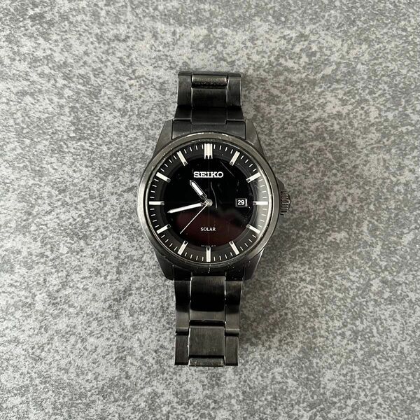 SEIKO セイコー ソーラー V147-0AF0メンズ腕時計 ジャンク品