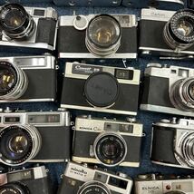 【A1】計25個　レンジファインダー カメラ まとめ売り　Canon YASHICA Konica Minolta Olympus ジャンク品_画像6