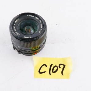 (C107) キャノン Canon FD 24mm F2.8 レンズの画像7