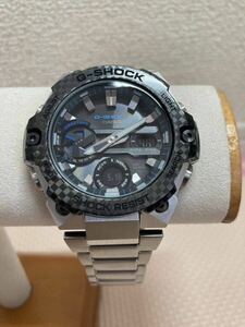 GST-B400XD-1A2JF CASIO G-SHOCK G-STEEL mobile link Tough Solar carbon beautiful goods 