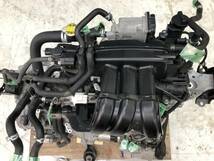 トヨタ iQ DBA- KGJ10 エンジン 1KR-FE CVT ミッション オルタネーター セルモーター A/Cコンプレッサー付 【iQ11419】_画像2