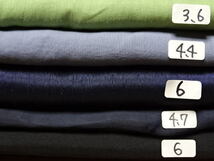 ポリ系 fashionクロス多種類/黒含 10色10枚組 44.9mシャツ_画像3