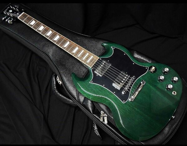 Gibson SG Standard Translucent Teal グリーン
