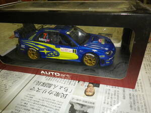1/18　AUTOart　オートアート　Subaru Impreza WRC2007　スバル　インプレッサ　ＷＲＣ２００７