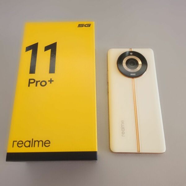 新品同様 Realme 11 pro plus pro+ GlobalVersion RAM12GB ROM512GB 本体のみ