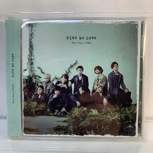 Give Me Love〈通常盤/初回プレス仕様〉/ Hey!Say!JUMP