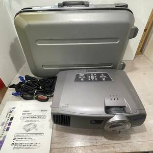 3566 EPSON EMP-7950 プロジェクター 取扱説明書有り　通電/起動確認済　中古品