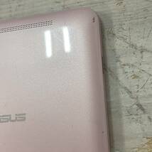 3594　ASUS　au　MeMO Pad 8 AST21　タブレット 8型 桃　初期化済　起動確認済　中古品_画像3