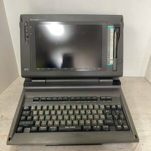 3606　【ジャンク】　SHARP シャープ ワープロ ワードプロセッサ WD-A770 タッチペン 書院 現状品　中古品