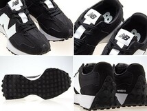 新品/NEW BALANCE/ニューバランス/MS327CBW/メンズ・レディースサイズ/BLACK/WHITE/ブラック/ホワイト/黒/白/ワイズD/24.0cm_画像3