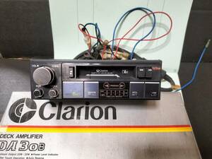 昭和レトロ Clarion（クラリオン） CityConnection DA30B(PA-8047A-B) デッキアンプ　当時物 旧車