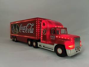 ** Coca Cola Рождество солнечный ta illumination грузовик прицеп **