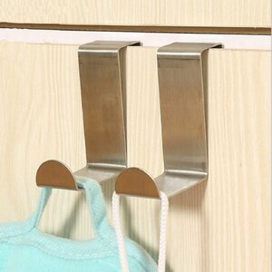 [vaps_4] installation easiness made of stainless steel door hanger 2 piece set simple door hook door door for including postage 