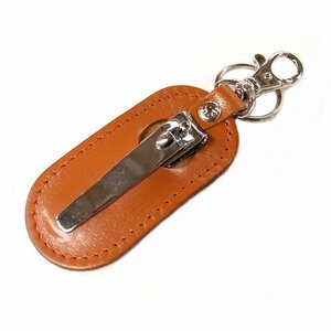 [vaps_5] leather holder attaching nail clippers original leather small size ....WJ-833 including postage 