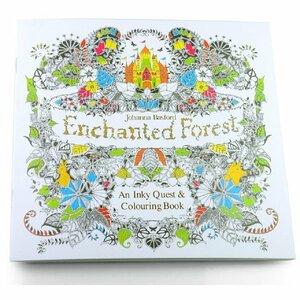 【vaps_3】塗り絵 Enchanted Forest 大人のぬりえ 森 送込