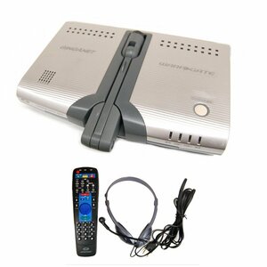 [vaps_6][ secondhand goods ] silver ga net WARPGATE 601( body GN601-WG+ remote control + headset ) tv meeting including postage 