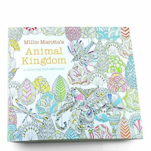 Art hand Auction [vaps_6] 색칠하기 책 동물의 왕국 성인 색칠하기 책 동물 배송 포함, 삽화, 그림, 다른 사람