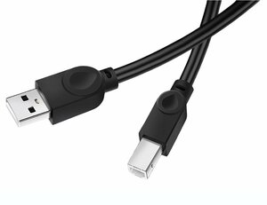 【vaps_6】[バルク品]USB2.0ケーブル 1.0m ブラック 送込