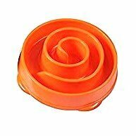 [vaps_5]. meal . prevention hood bowl { orange } dog cat tableware . plate pet accessories including postage 