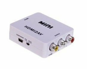 【vaps_6】HDMIコンポジット HDMI to AV RCA変換アダプター コンバーター 送込