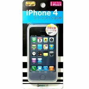 【vaps_2】iPhone4専用◆シリコンケース◆CA-IP401WH 送込