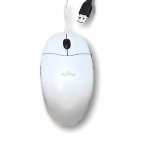 【vaps_7】[中古]富士通 USB光学式マウス M-UV96 ホワイト 送込