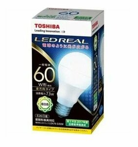 【vaps_2】東芝 LED電球 LDA7N-G/60W/2 一般電球形 昼白色 260度 810lm (E26) 送込