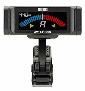 [vaps_4]KORG 100 hour continuation drive guitar exclusive use clip type tuner Korg battery type long life light weight design AW-LT100G including postage 