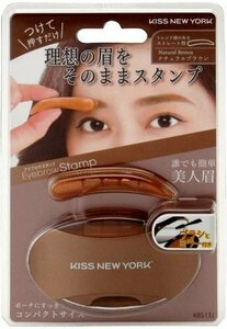 [vaps_6]KISS NEW YORK новый брови штамп натуральный Brown распорка type KBS13J включая доставку 