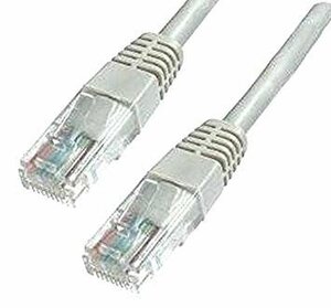 【vaps_2】LANケーブル CAT5 カテゴリー5 ストレート 1.8m グレー 送込