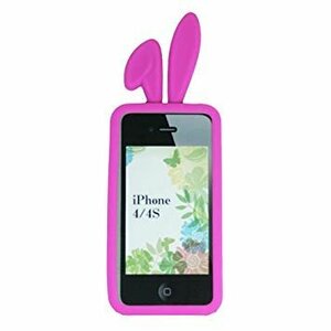 【vaps_3】TMY iPhone4/4S用カバー ロップイヤー 紫 CV-02PP 送込